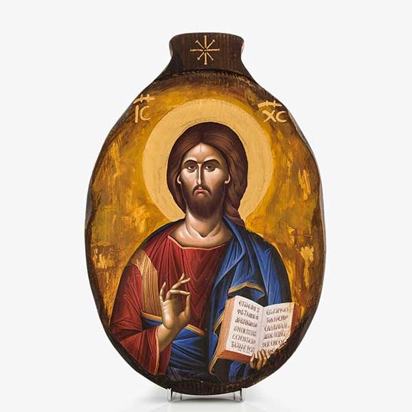 Χριστός Ευλογών, οβάλ 1