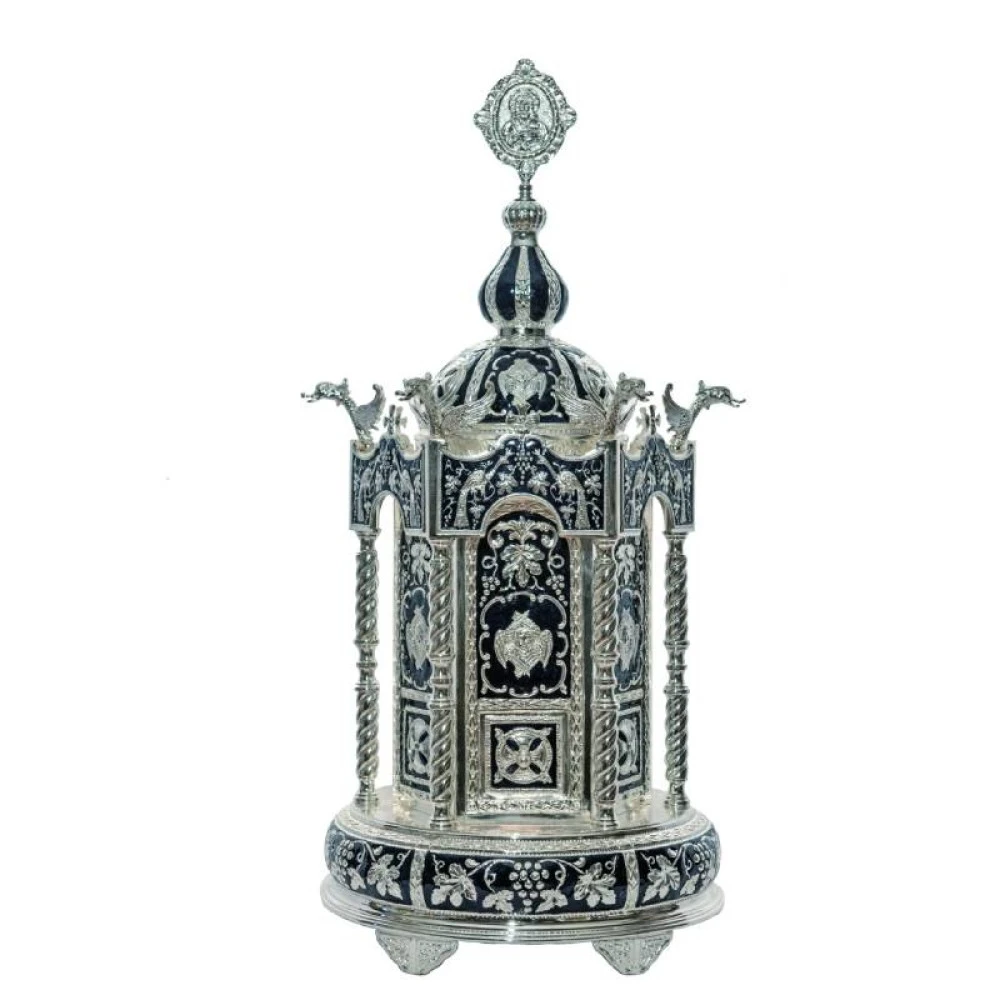 Αρτοφόριο Σμάλτο Στρογγυλή Βάση Δράκους (101-62) 1