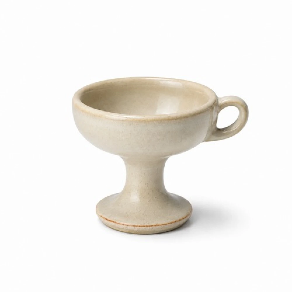 Mini Ceramic Incense Burner Ivory 1