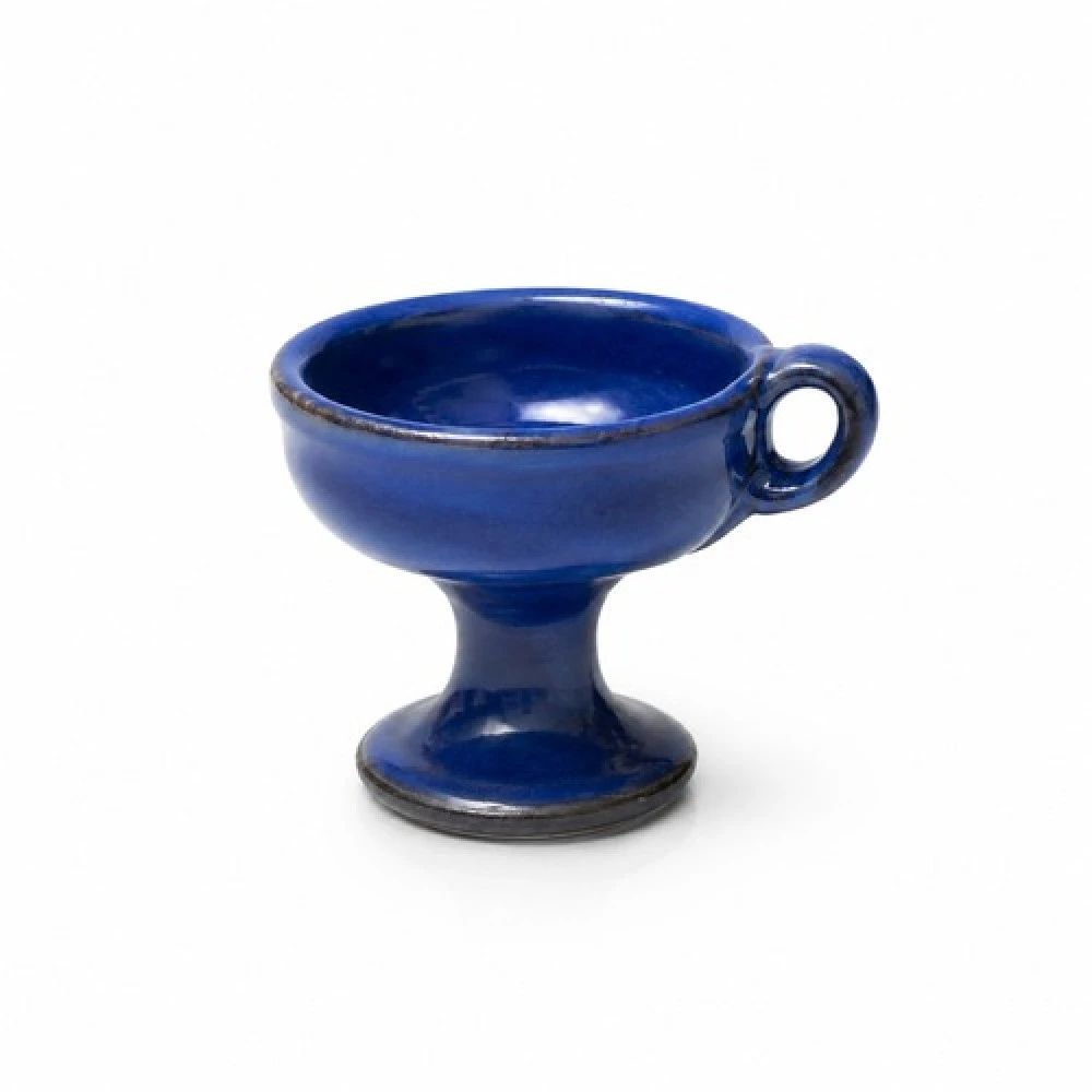 Mini Ceramic Incense Burner Blue 1