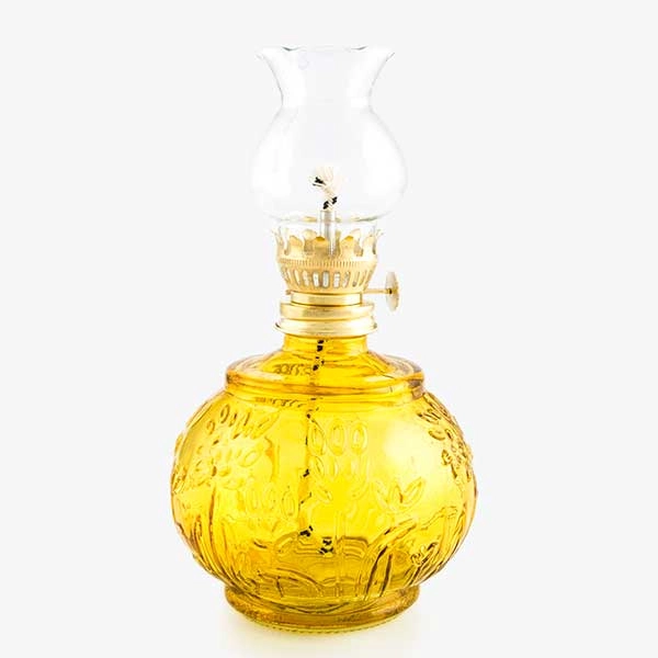Yellow paraffin lamp 1