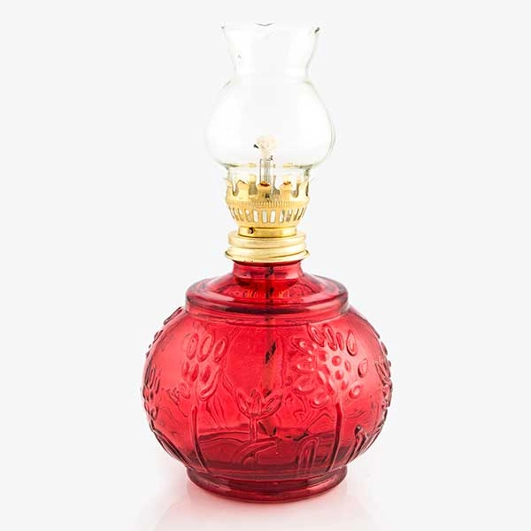 Red paraffin lamp 1
