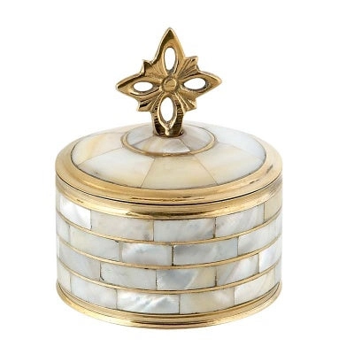 Κουτί Αποθήκευσης Μπρούτζινο 4084 1