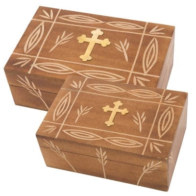 Κουτί Αποθήκευσης Ξύλινο 355 1