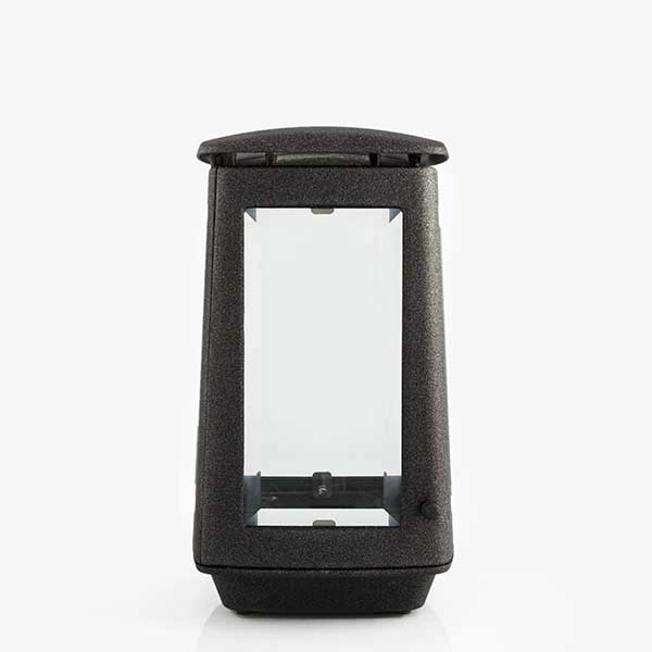 Memorial aluminum lamp in black colour 1