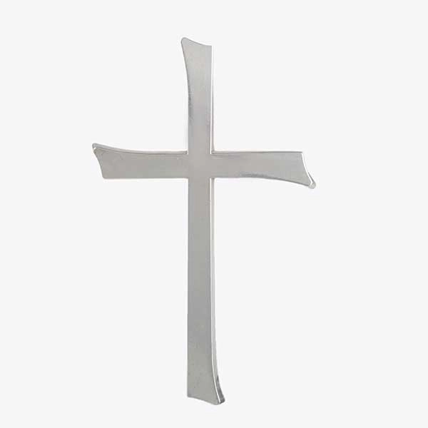 Aluminium memorial cross (Chromium) 1